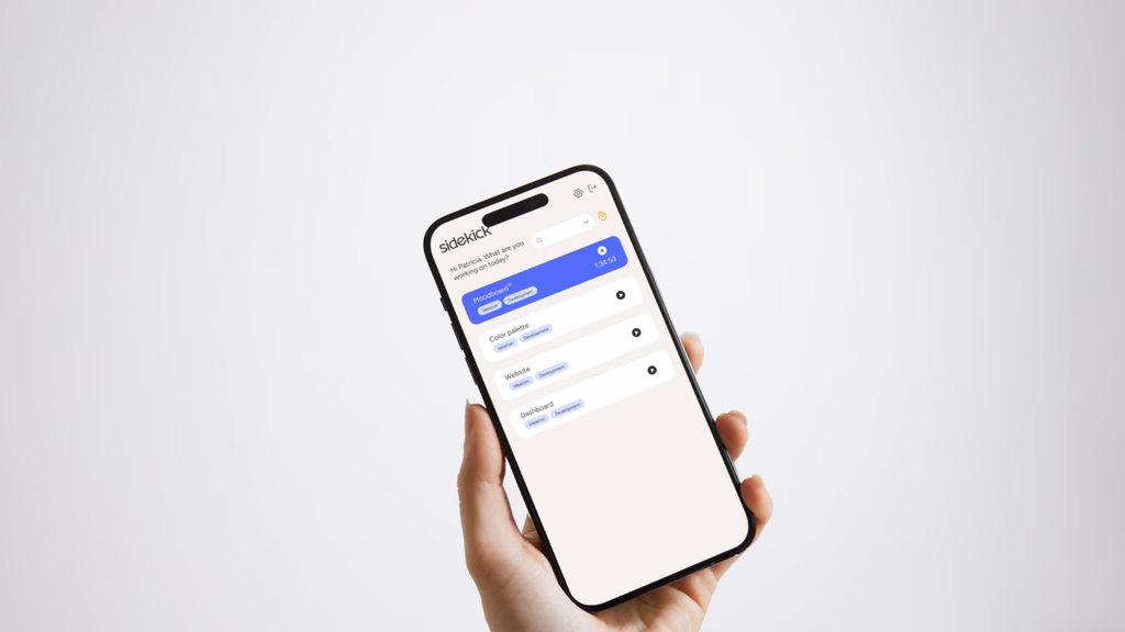 Sidekick App Preview